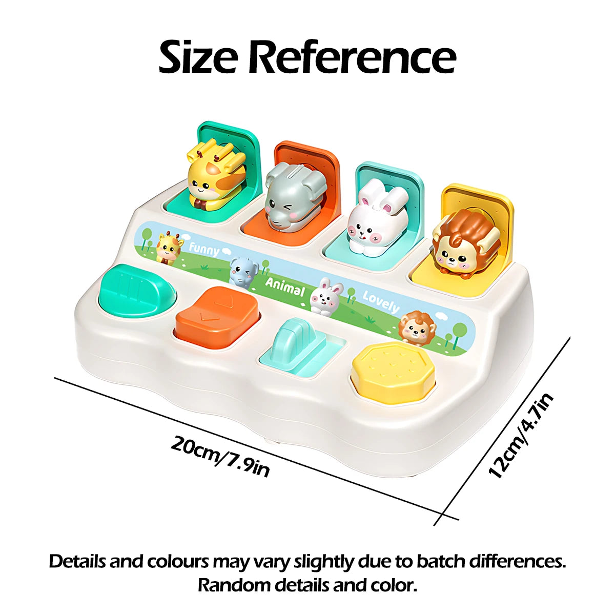 Montessori Pop-Up Animal Toys & Learning Boxes – Enhance Logic & Motor Skills for Kids